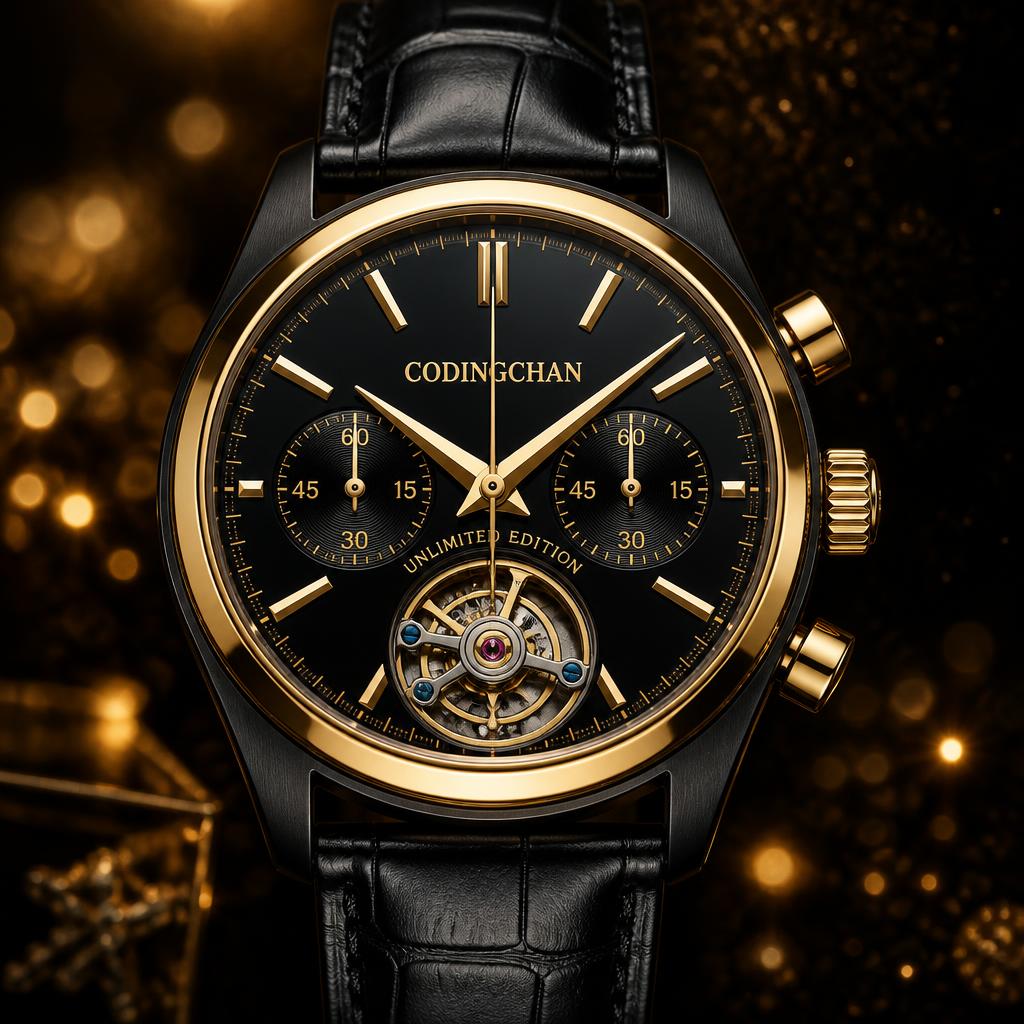 CodingChan wristwatch product photo
