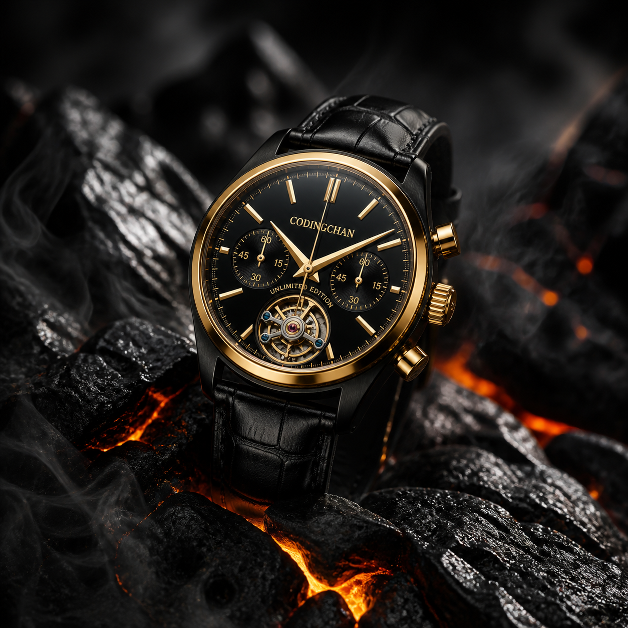 CodingChan wristwatch